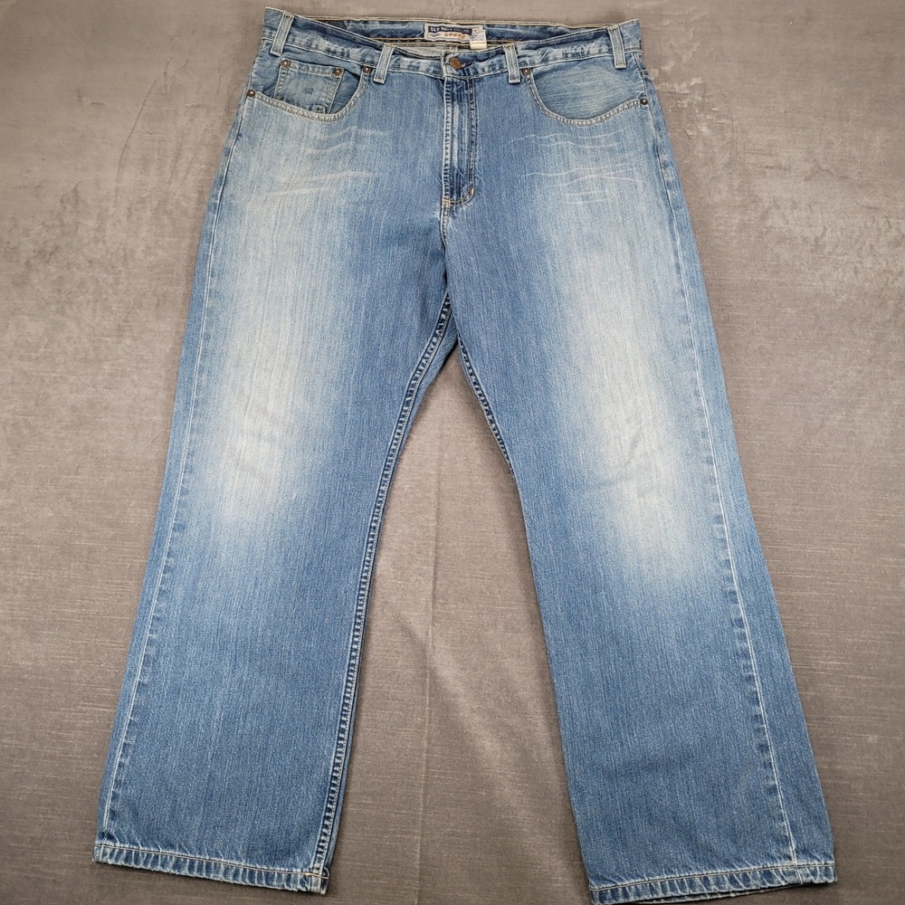 Old Navy Y2K Loose Jeans Mens 36X29 Blue Light Wash Wide Leg